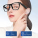 2 In 1 Headset Smart Glasses Blue Tooth Audio Call AI Voice Noise Reduction Music Eyewear Waterproof Speaker Mics Calls Eyeglass - I Royal - I Royal