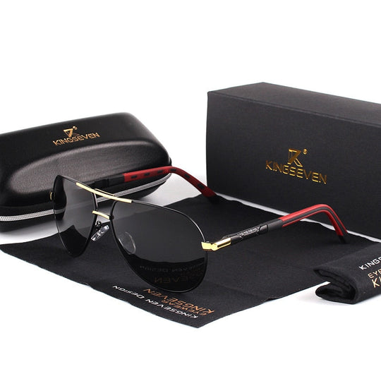 I Royal Men Vintage Aluminum Polarized Sunglasses Classic Brand Sun glasses Coating Lens Driving Eyewear For Men/Women eprolo 
