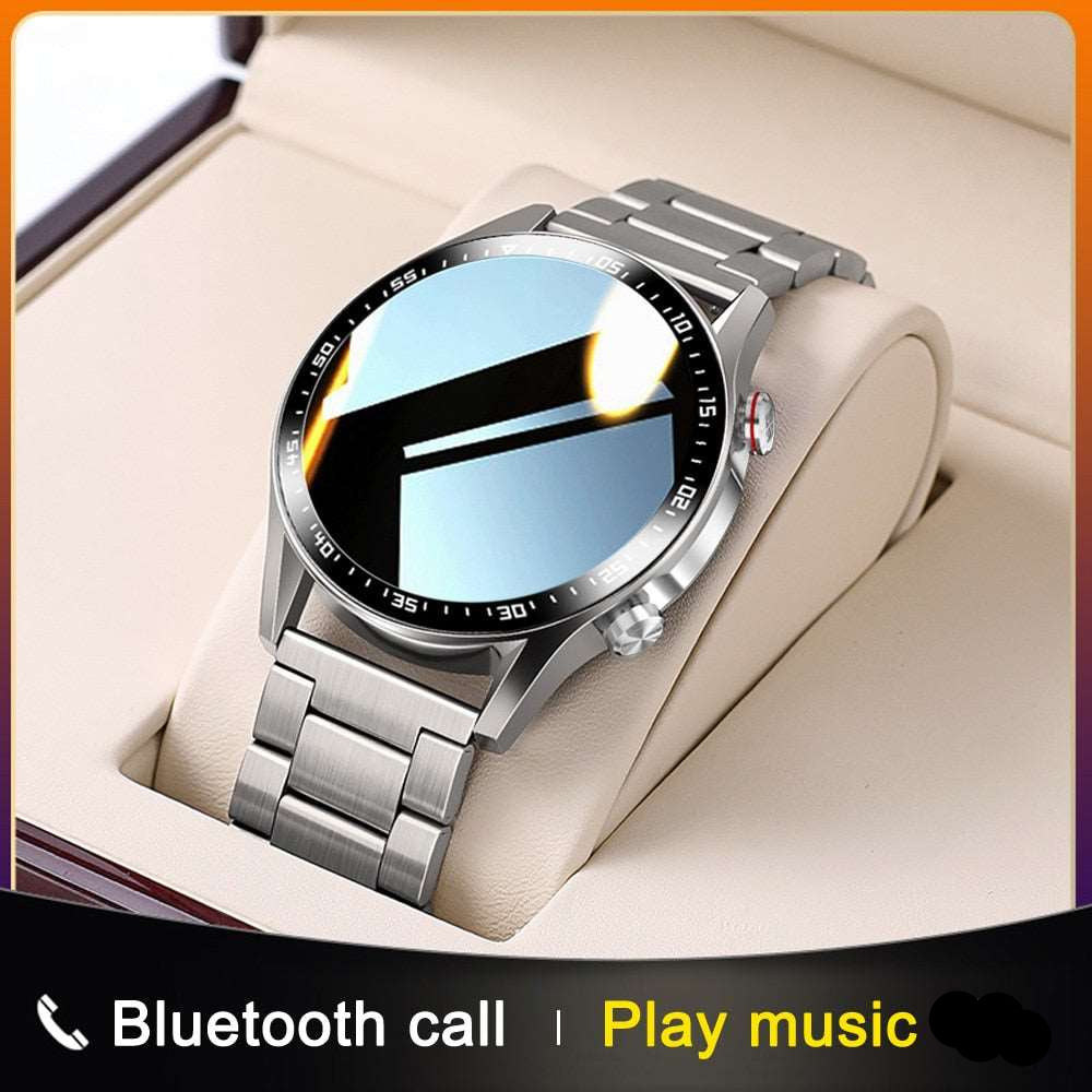 E1-2 Smart Watch Bluetooth Call Custom Dial Full Touch Screen Waterproof Smartwatch For Android IOS Sports Fitness Tracker