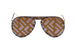 I Royal Oversized Pilot Sunglasses Women Luxury Brand Fashion Flat Top One Piece Men Eyewear Brown Mirror eprolo 