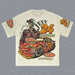 High street graphic oversized T-Shirt